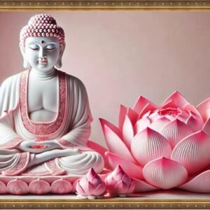 Price: $195 <br>The Buddha 0025 <br> Size:118x75cm (46x30 inch)<br>Type: Laminated vinyl print framing