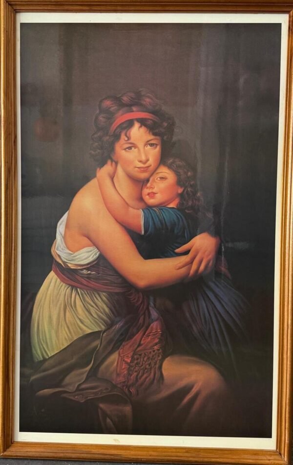 Figurative/Traditional Realism 0068 <br> Large: 35x22 inches<br> Type: Wooden Frame