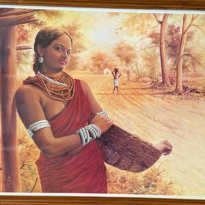 Figurative/Traditional Realism 0074 <br> Medium: 21x27 inches<br> Type: Wooden Frame