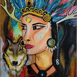 Handmade Painting <br>Size: 16x20 <br> Type: Canvas