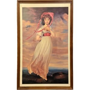Figurative/Traditional Realism 0065 <br> Large: 35x22 inches<br> Type: Wooden Frame