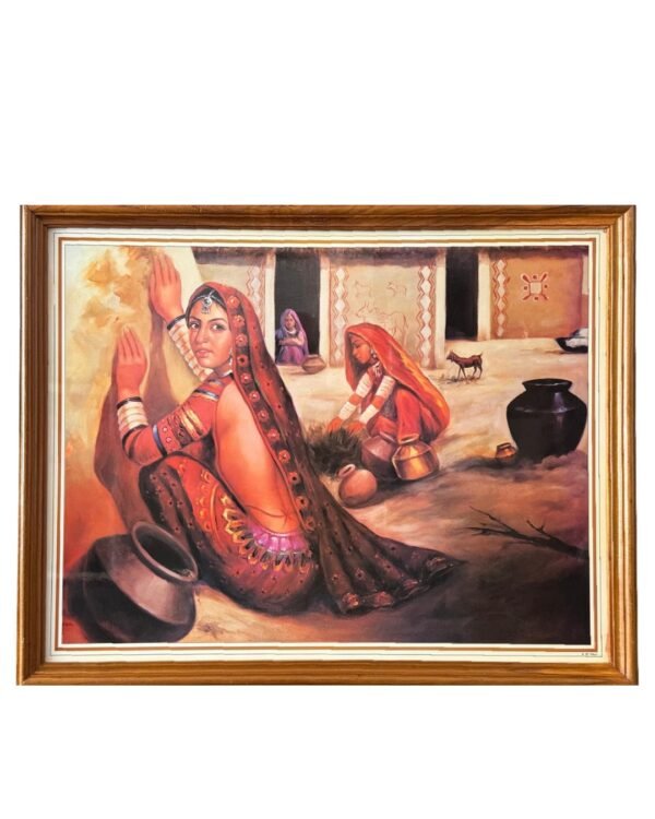 Figurative/Traditional Realism 0080 <br> Medium: 21x27 inches<br> Type: Wooden Frame