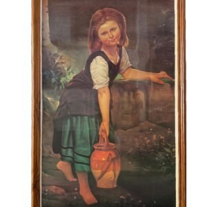 Figurative/Traditional Realism 0067 <br> Large: 35x22 inches<br> Type: Wooden Frame
