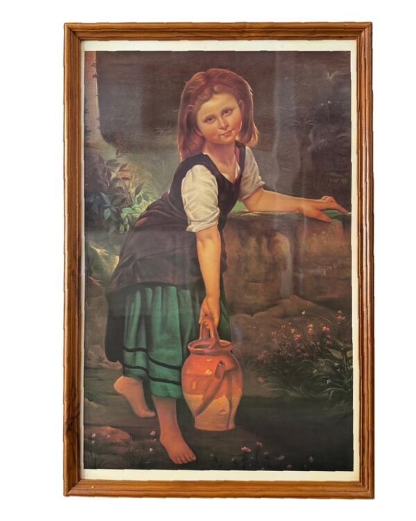 Figurative/Traditional Realism 0067 <br> Large: 35x22 inches<br> Type: Wooden Frame