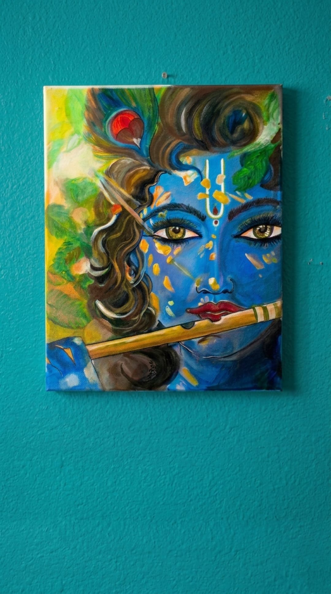 Lord Krishna Face